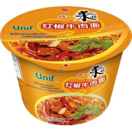 Instant Noodles Beef Spicy Bowl 110 G TONGYI