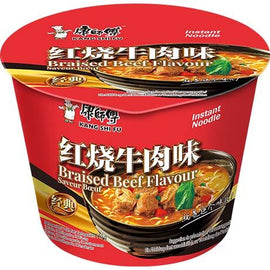 Instant Noodles Braised Beef Bowl 110 G KANG SHI FU