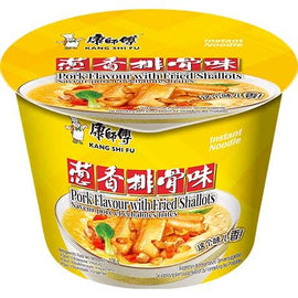 Inst. Noodles Pork & Fried Shallots Bowl 108 G KANG SHI FU