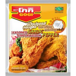 GOGI Tempura Miltai Česnakai ir pipirai 100 GR
