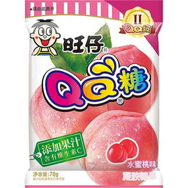 QQ Gummy Peach 70 G WANT WANT