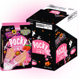 GLICO Halloween Strawberry Biscuit Stick 93.6g JP