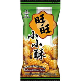 Rice Cracker Fried Chicken Mini 60 G WANT WANT