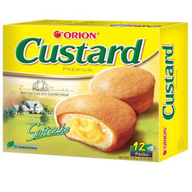 ORION Custard Originalus minkštas pyragas 282 GR