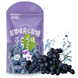 YINGMUSUPERMAN Grape Gummy 72g CN
