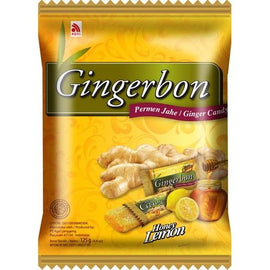 Imbiero medaus ir citrinos bonbonai 125 G IMBERBONAS