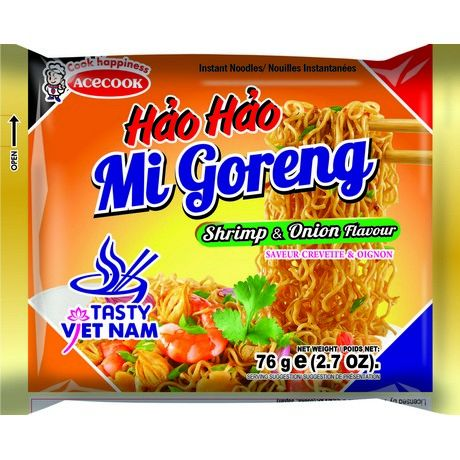 ACECOOK HH Instant Noodle Mi goren Shrimp & Onion  76 g