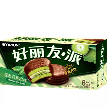 ORION Matcha & Chocolate Pie 36g CN
