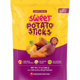 Džiovintų saldžiųjų bulvių užkandis 480 GR NONGSHIM