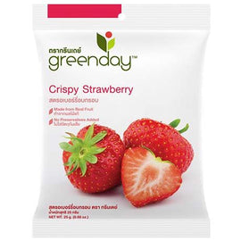 Strawberry Chips 25 G GREENDAY