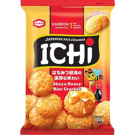 Ryžių krekeris Shoyu su medumi 100 G ICHI