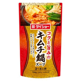DAISHO - HOT-POT SOUP BASE KIMCHI NABE - Japanese soup base with kimchi flavour 750 ML
