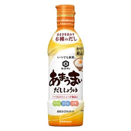 KIKKOMAN - AMA UMAI SWEET DASHI-SHOYU - Japanese sweet soy sauce 450 ML