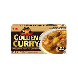 S&amp;B Mix Hot Golden Curry 220 GR