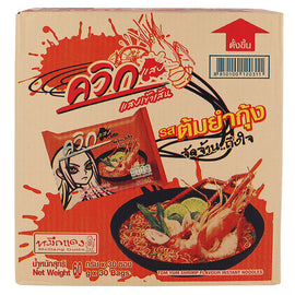 (WAIWAI) QUICK INSTANT NOODLE TOM YUM SHRIMP 60G