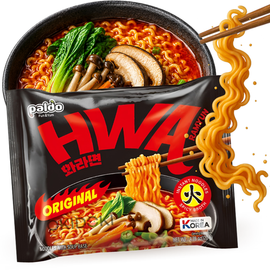 HWA RAMYUN PALDO PALDO 120G x 5 Pcs