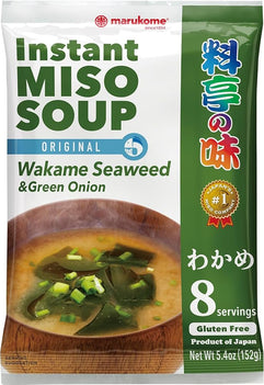 Marukome Wakame Seaweed & Green Onion  152 GR