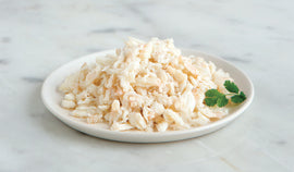 MĖLYNAI PLAUKIAMI KRABŲ MĖSOS BALTAI virti 250g