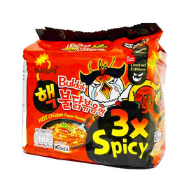 Samyang 3X aštri itin karšta vištiena 140 g x 5 pak.