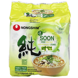 NONGSHIM greitai paruošiamų makaronų pakuotė (5 pakuotės)