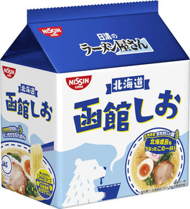 Nissin RAMEN-YASAN HAKODATE SHIO 87 GR x 5 iepakojumi