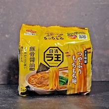 NISSIN - RAOH SHOYU - Ramen noodles with soy sauce soup base 101 GR