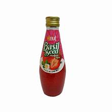 VN Basil Seed Drink Strawberry/Vi Dau  290ml