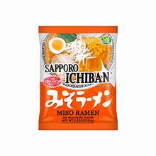 SANYO - SAPPORO ICHIBAN MISO - Japanese Noodles with Fermented Soybeans flavour 100 GR