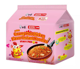 BAIXIANG Ramen spicy chili chicken 112g X 5 PACKS