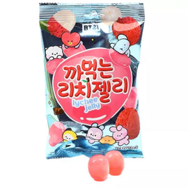 BT21 Lychee Peeling Soft Candy 76g KR