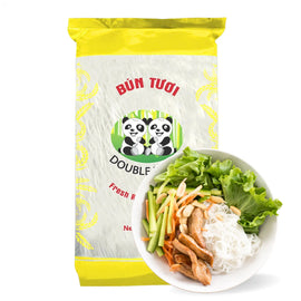 DOUBLE PANDA Ryžių vermišeliai Bun Tuoi 400g VN