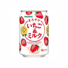 JP Sangaria Strawberry Milk Juice Drink 275ml
