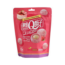 TW Q Mochi Strawberry Cheese Flavor 180g