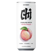 Sparkling Water White Peach Can 330 ML CHI FOREST
