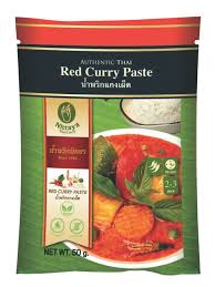 Curry Paste Red Vegan 50 G NITTAYA