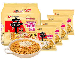 Instant Noodles Shin Ramyun Toomba  5 X 137 G NONGSHIM