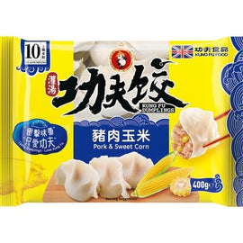 [FROZEN] KUNG FU FOOD Dumpling Pork & Sweetcorn 400 GR