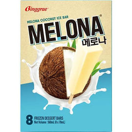 Melona Ice Bar Coconut 8X70 ML BINGGRAE
