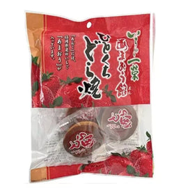 ICHIEIFOODS Strawberry & Red Bean Dorayaki 115g JP