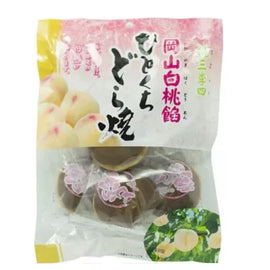ICHIEIFOODS Peach & Red Bean Dorayaki 115g JP