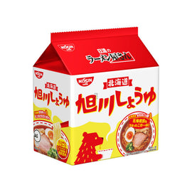 Nissin RAMEN-YASAN ASAHIKAWA SHOYU 89 GR x 5 iepakojumi