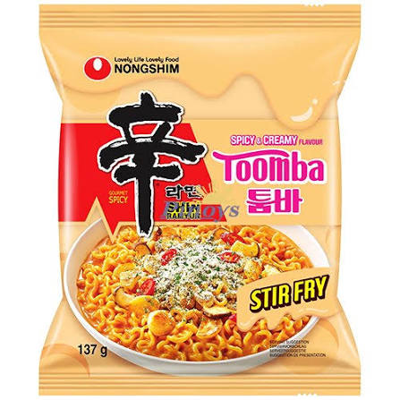 Instant Noodles Shin Ramyun Toomba 137 G NONGSHIM