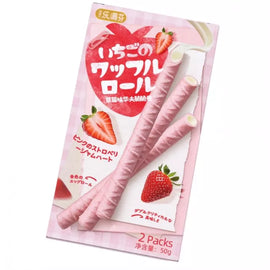 LEMANFEN Strawberry Waffle Roll 52g CN