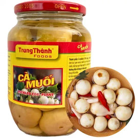 TRUNG THANH Pickled Eggplant Ca Phao Muoi Xoi 500g VN