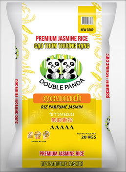 Double Panda Jasmine Rice Gao Om Yellow ST5 20 kg