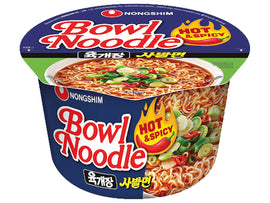 NONGSHIM greitai paruošiami makaronai, karšti ir aštrūs, 100 gr