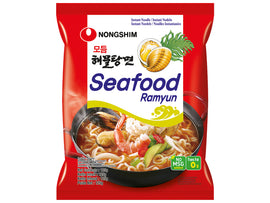 NONGSHIM ātri pagatavojamo nūdeļu jūras veltes Ramyun 125 GR