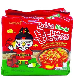 SAMYANG karšta vištiena Buldak Kimchi ramen 135 GR x 5 pak
