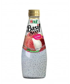 Vinut bazilikų sėklų ličiai 290 ml