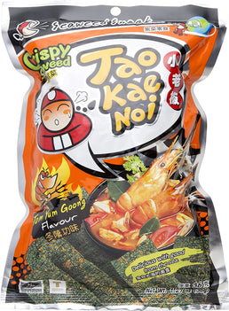 Taokaenoi traškūs jūros dumbliai Tom Yum 59G
